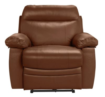 Collection - New Paolo Power - Recliner Chair - Tan
